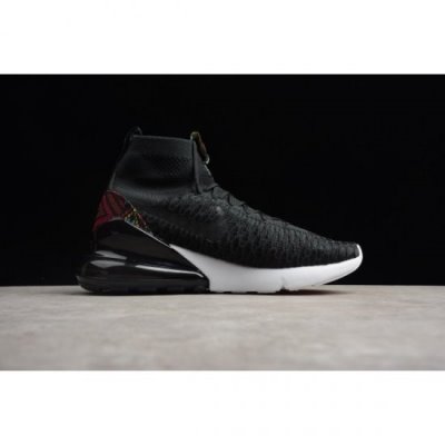 Nike Air Footsacpe Magsta Flyknit 270 Siyah / Renkli Basketbol Ayakkabısı Türkiye - K0MXKZ8B